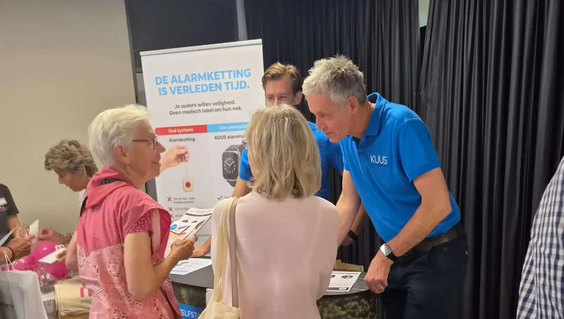 KUUS op de seniorenbeurs "Help, mijn ouders worden oud!" in Heiloo