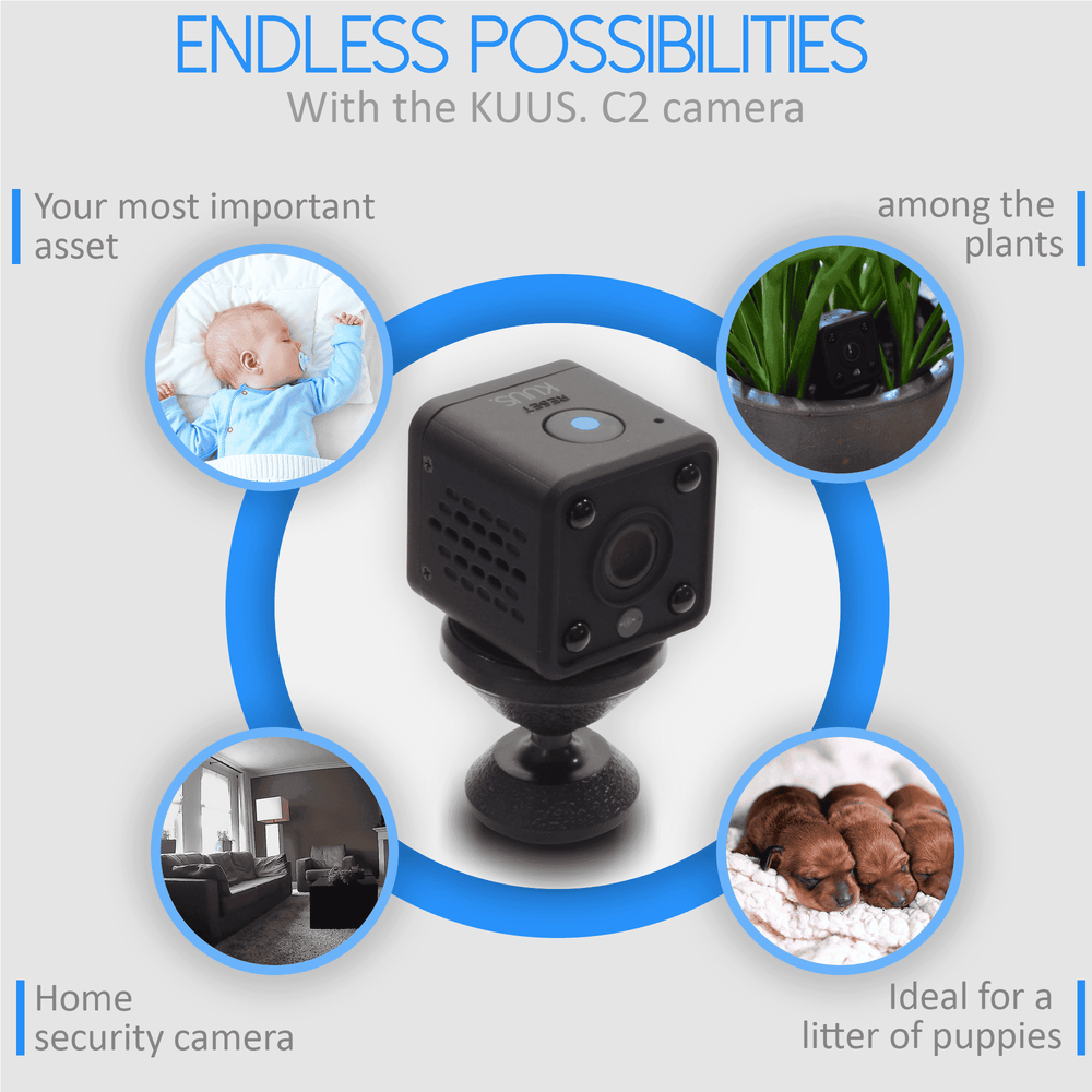 Mini spy camera with Wi-Fi IP cam and app, view 6
