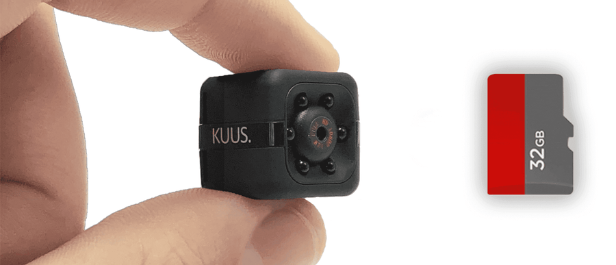 Security Camera with SD Card, Mini Camera for the Home