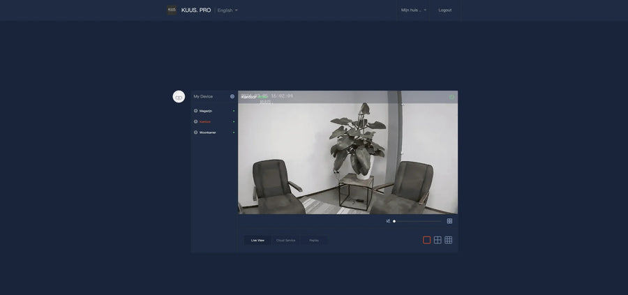 Überwachungskamera mit App: KUUS. C2 mit dem Computer verbinden