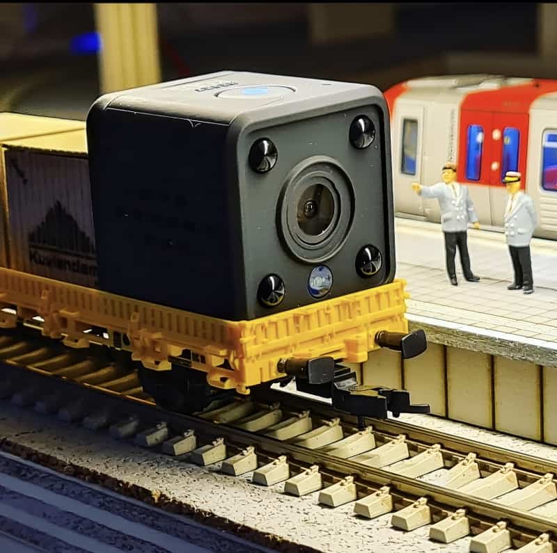Fiddle Yard Camera for Model Railways