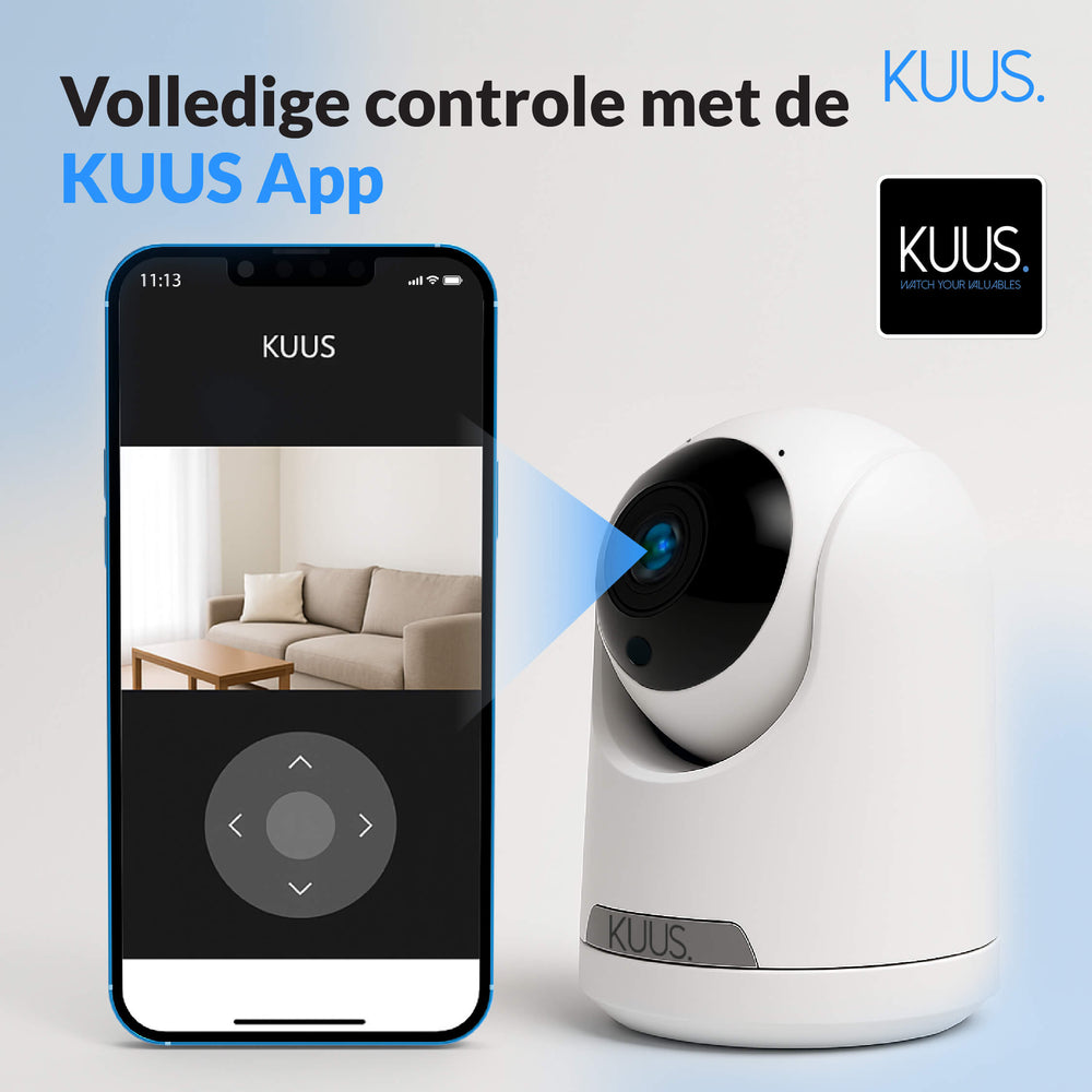 2K beeld van de KUUS BC1 in de KUUS PRO app
