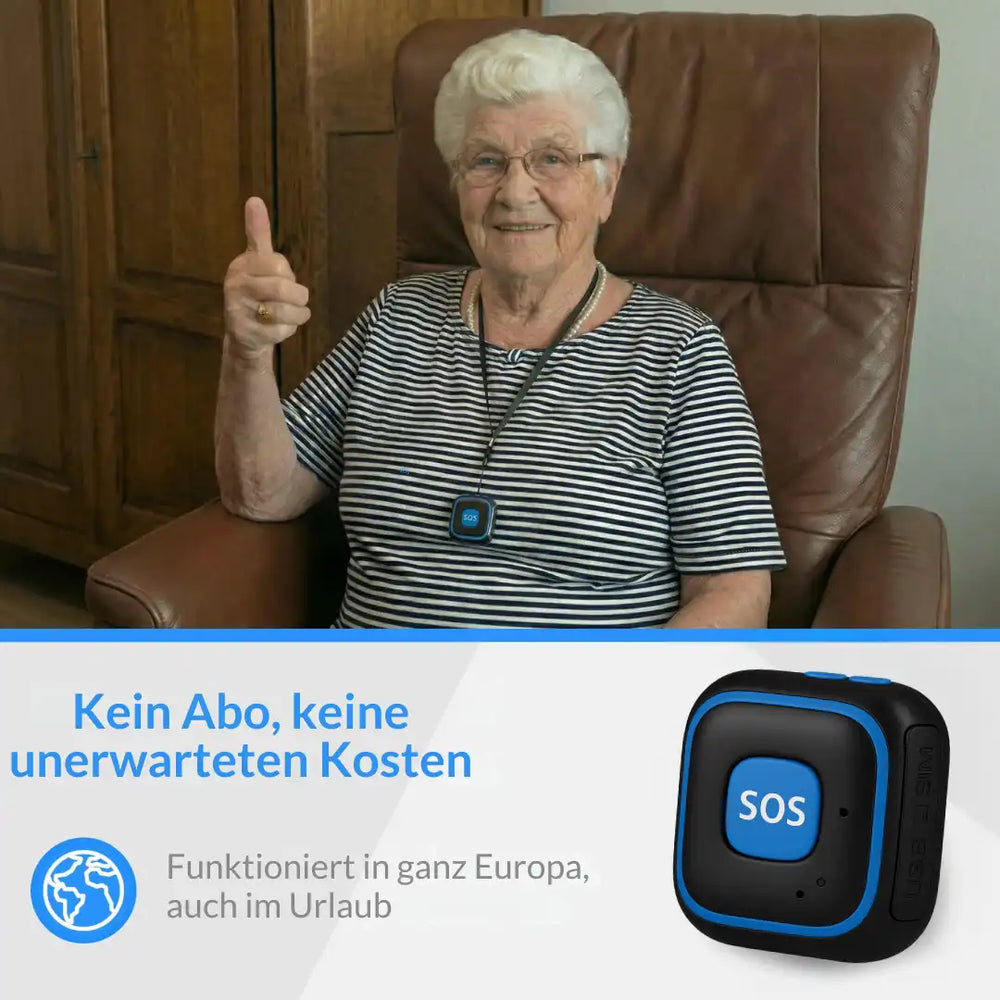 SOS-Knopf für Senioren – Detailansicht