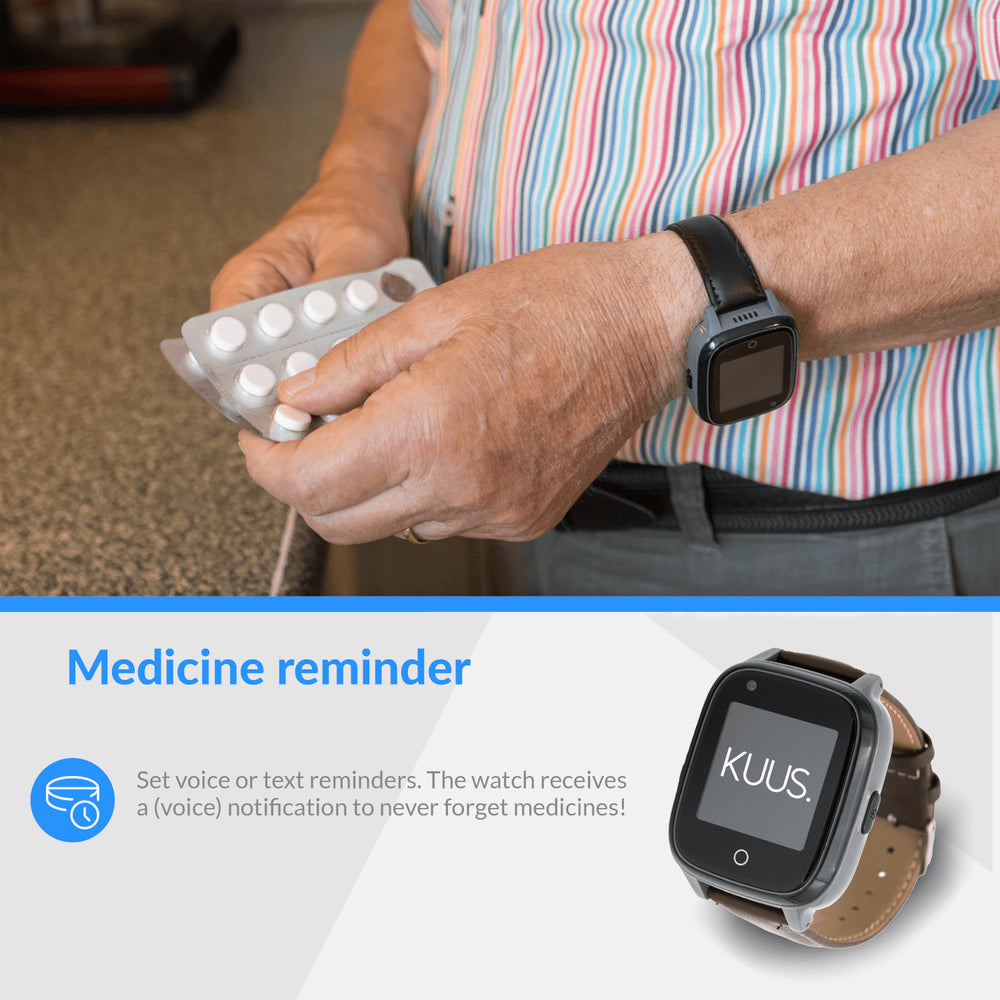 Emergency alarm watch – plug and play, no subscription