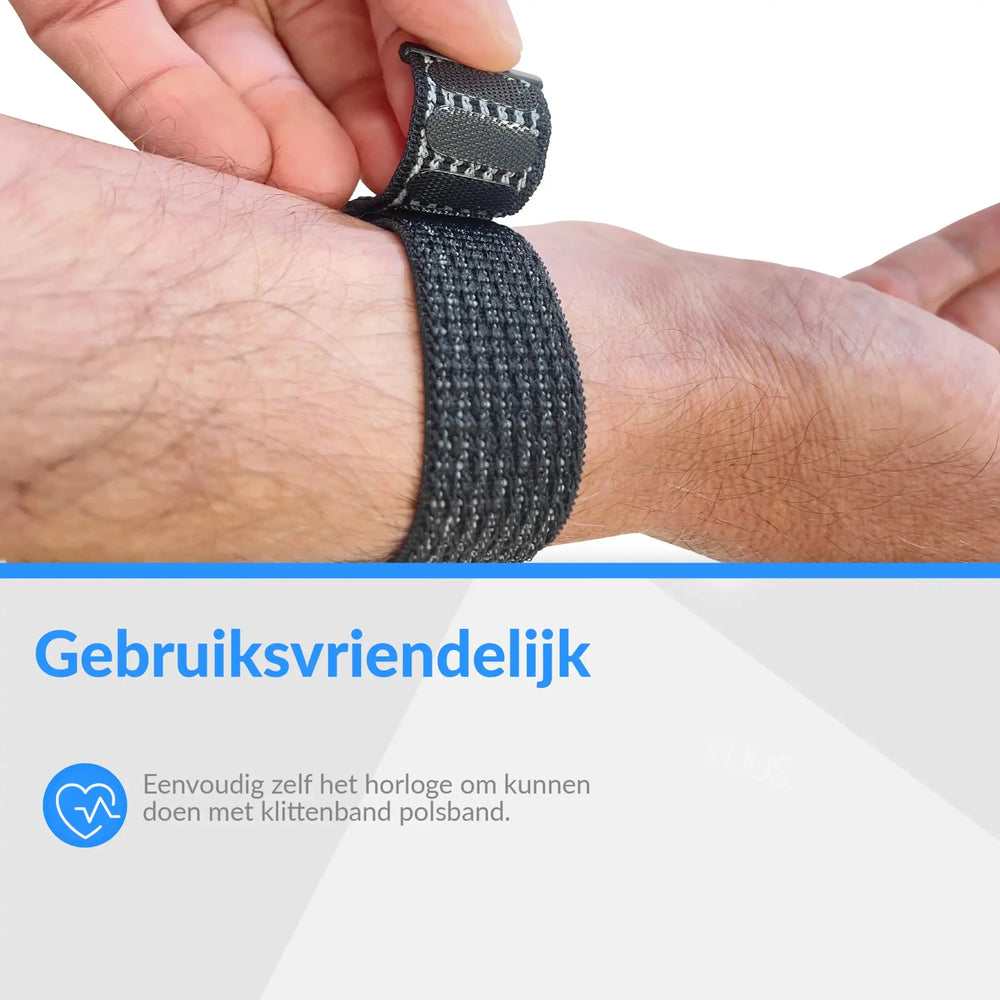 KUUS Ersatz-Uhrenarmband in Schwarz