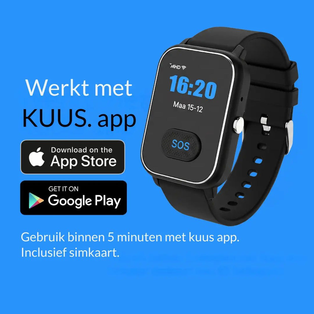 KUUS S4 werkt met de KUUS app voor iOS en Android