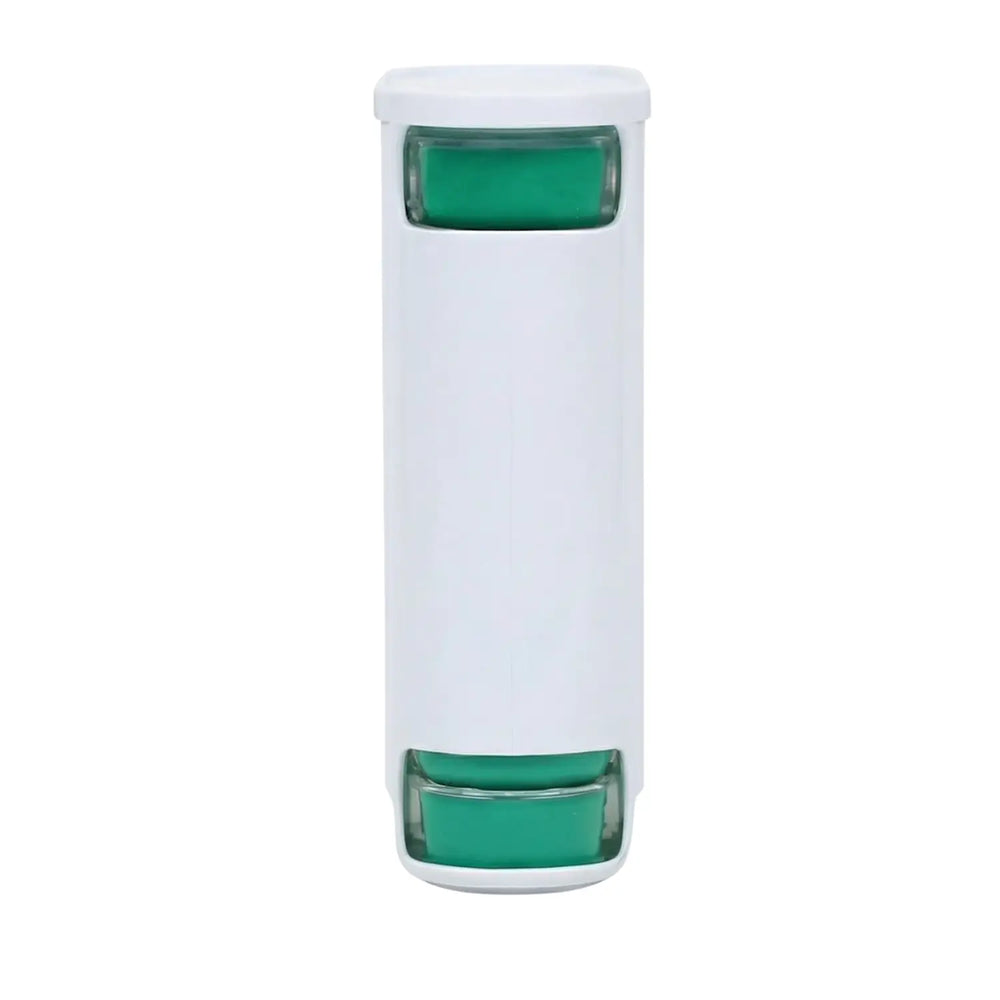 Pill box with four compartments a day
