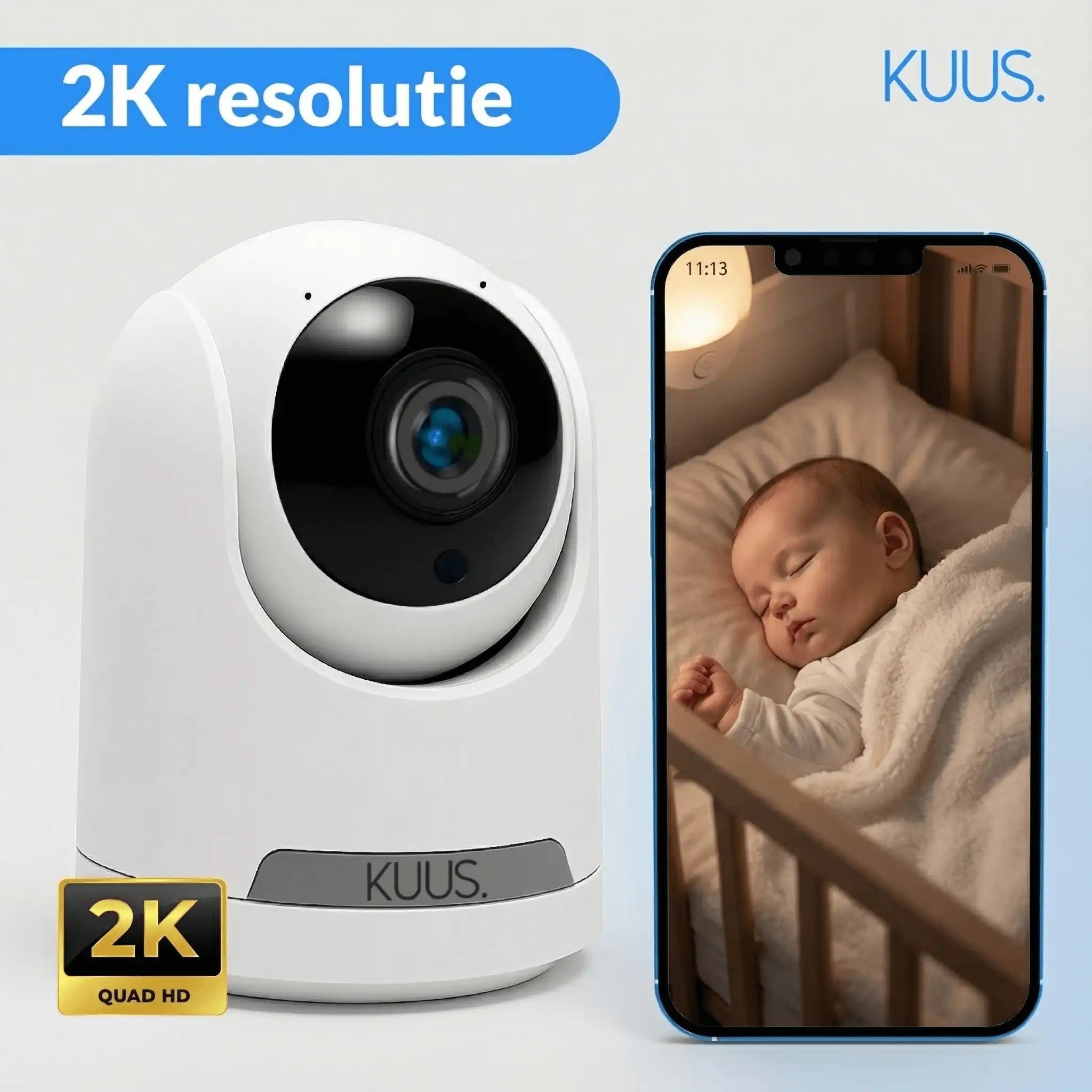 WLAN Babyphone mit Kamera und App | KUUS BM2