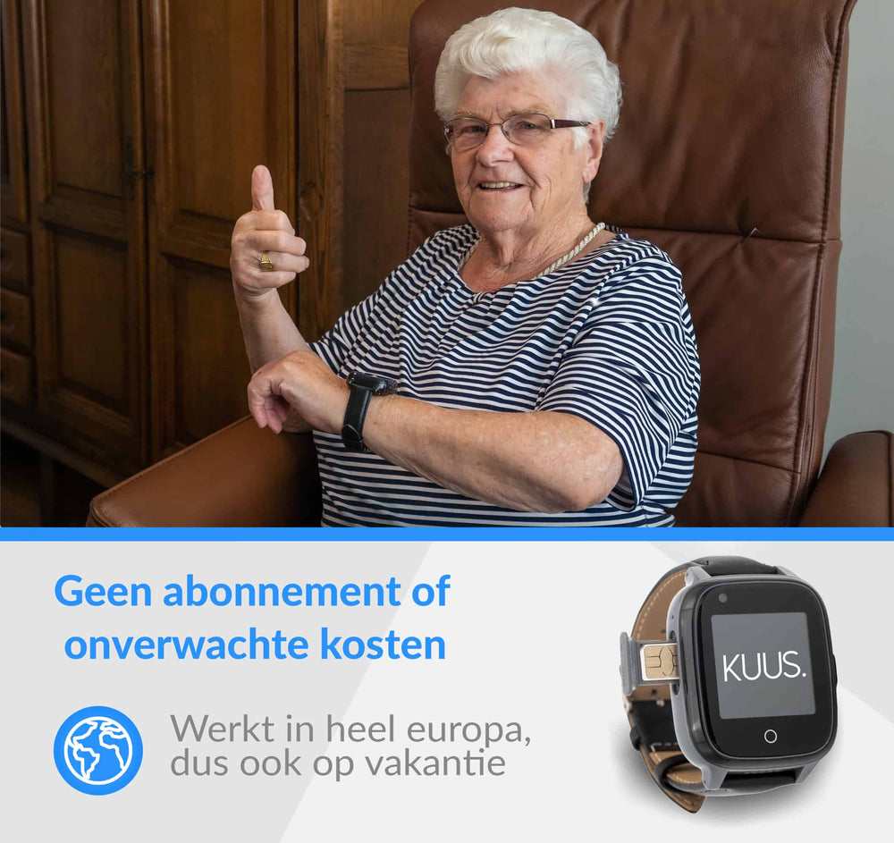 Medicijnherinnering op het KUUS S2 alarmhorloge