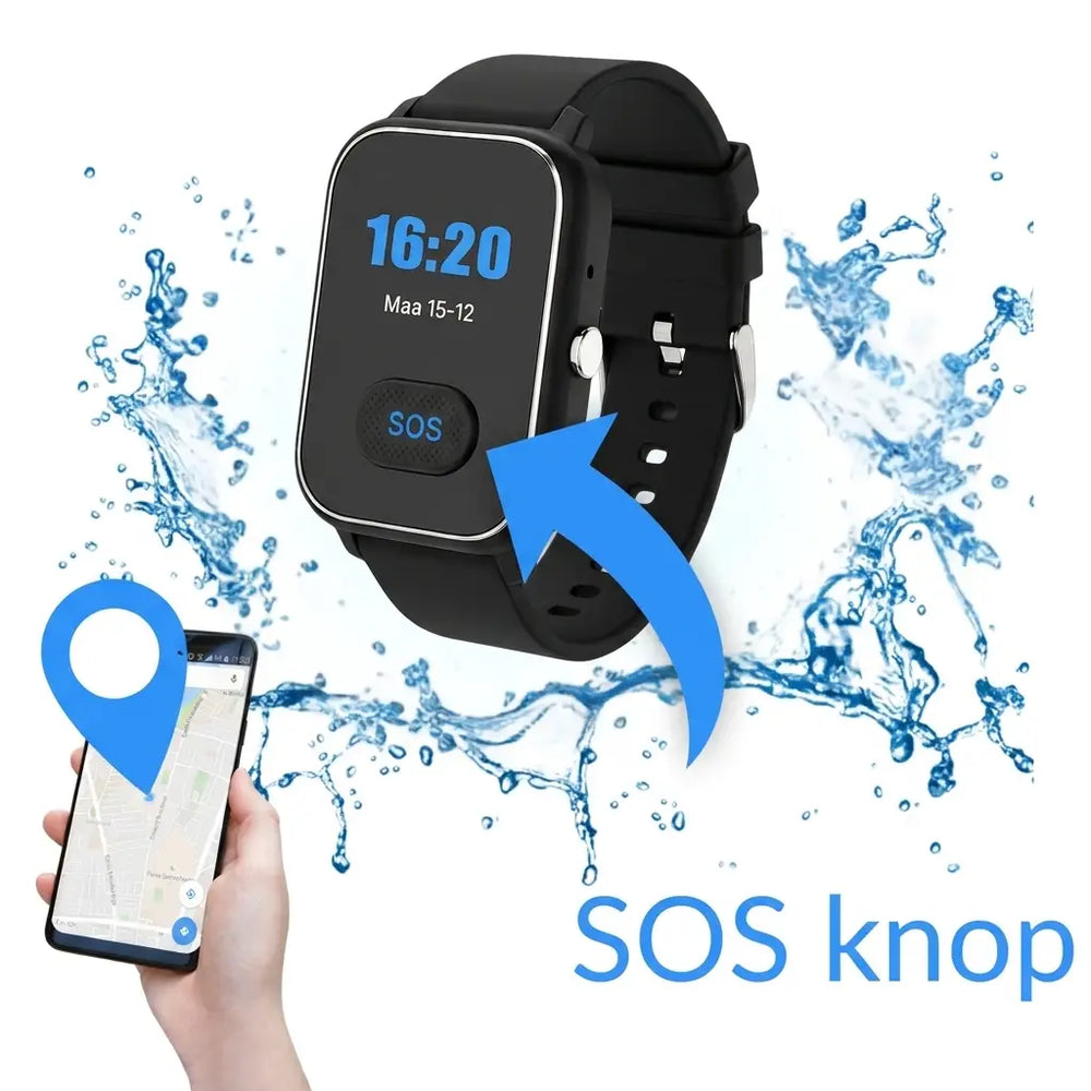 KUUS S4 alarm watch with SOS button