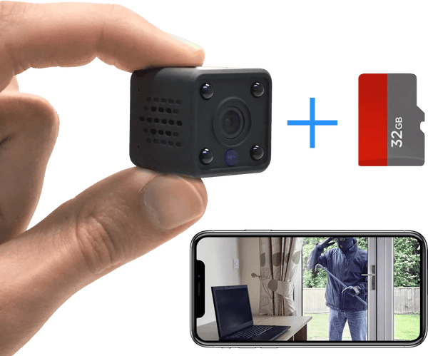 KUUS C2 mini spy camera met wifi en app