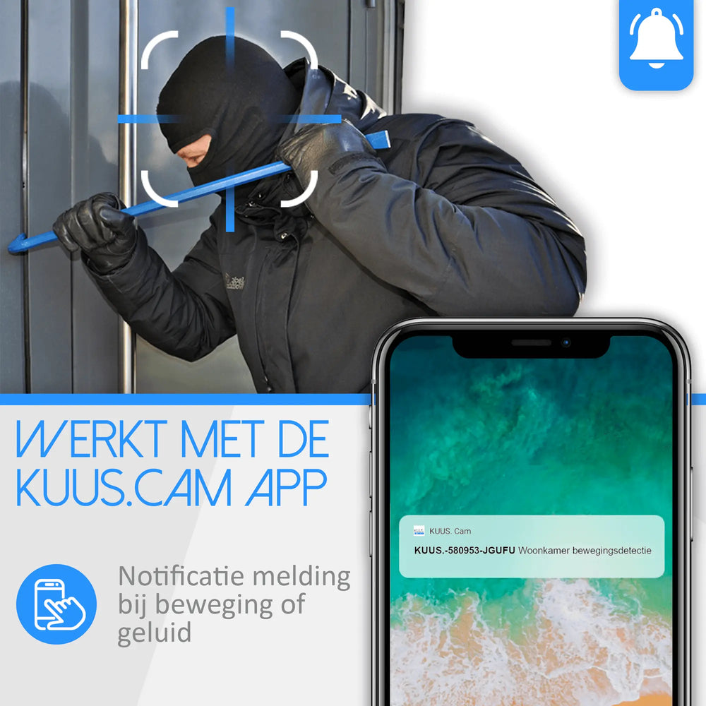 KUUS C2 met USB oplaadkabel