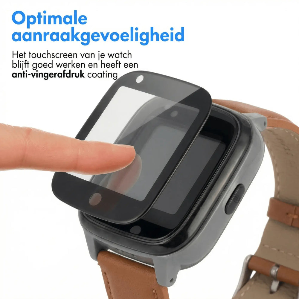 Gehard glas screenprotector op het KUUS S2 horloge
